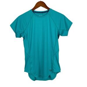 Outdoor Research Argon T-shirt Short Sleeve Green Lightweight Women's S